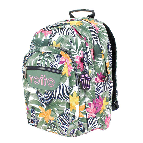 Mochila Lápiz - Tropical cebras image number 2