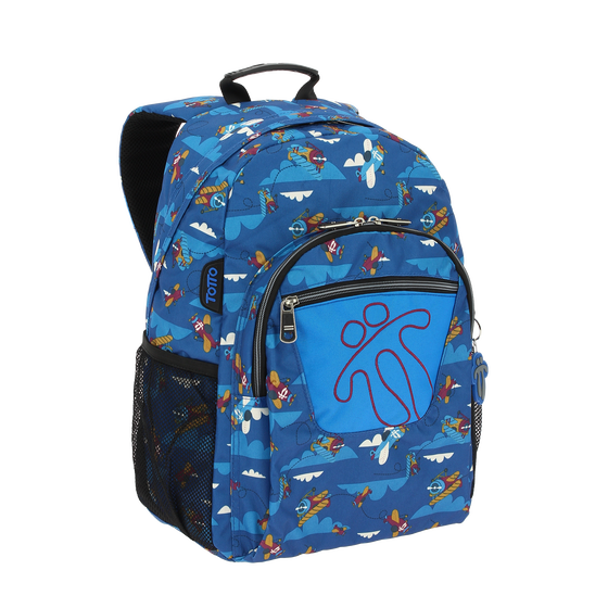 Mochila escolar adaptable a carro Acuareles - 6LP image number 2