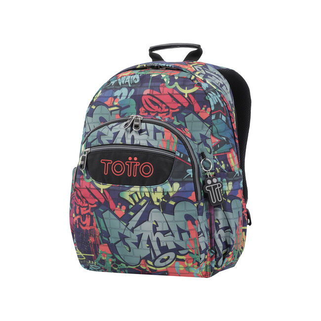 Mochila escolar graffiti - Acuarela image number null