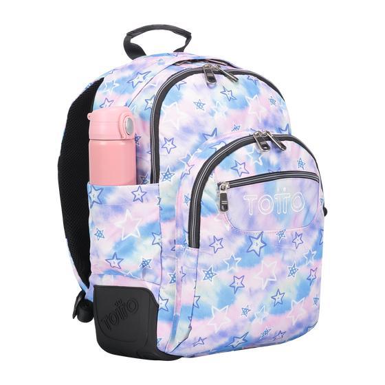 Mochila Crayoles - Galaxia estrellada image number 4