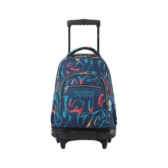 Mochila Renglones Shock Azul Totto.es