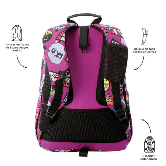 Mochila Acuareles - Kitsune image number 3