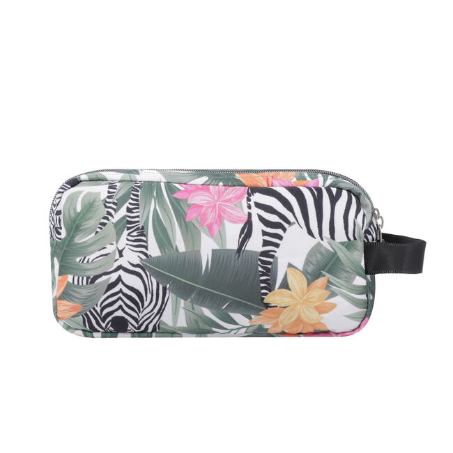 Estuche escolar tres compartimentos tropical cebras - Agapec image number null