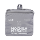 Mochila plegable Collapse - Gris image number 6