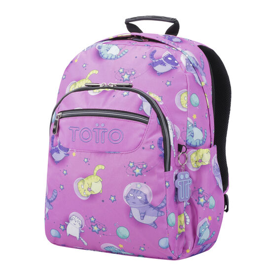 Mochila Acuareles - Gatos astronautas image number 2