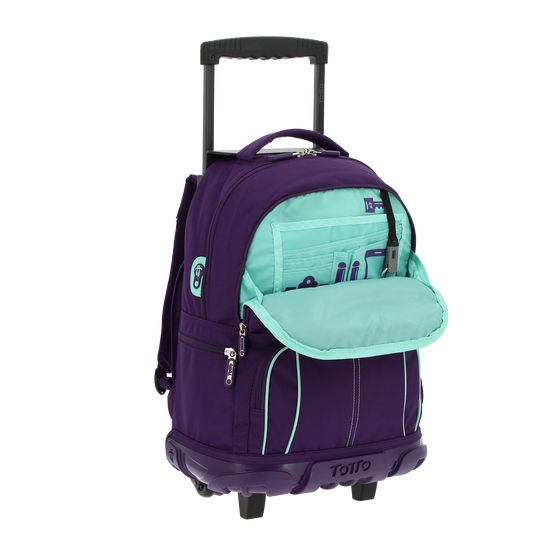 Mochila escolar con ruedas - Yeil image number 6
