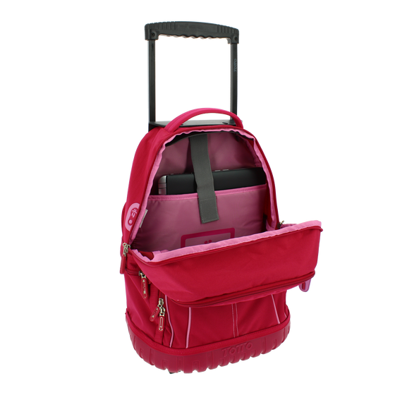 Mochila escolar con ruedas y bolsillo para PC - Yeil image number 6