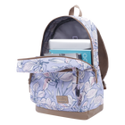 Mochila urbana morado y flores rosas - Tocax image number 6