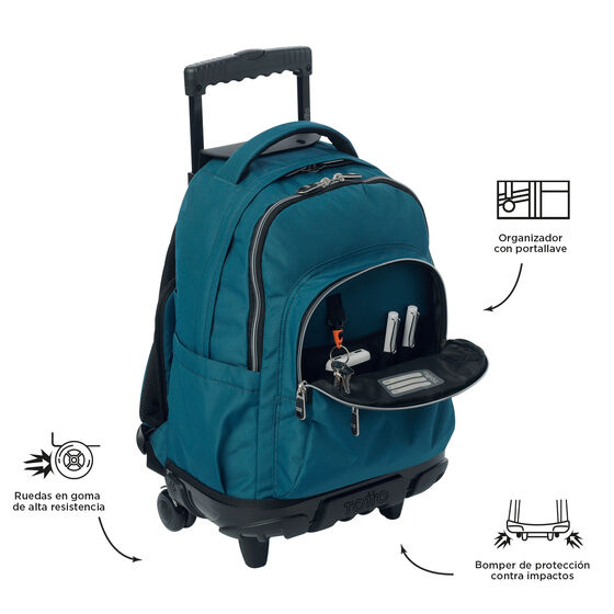 Mochila Renglones - Moroccan Blue image number 7