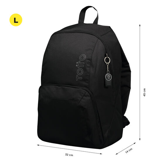 Mochila Omettto - Negro image number 3