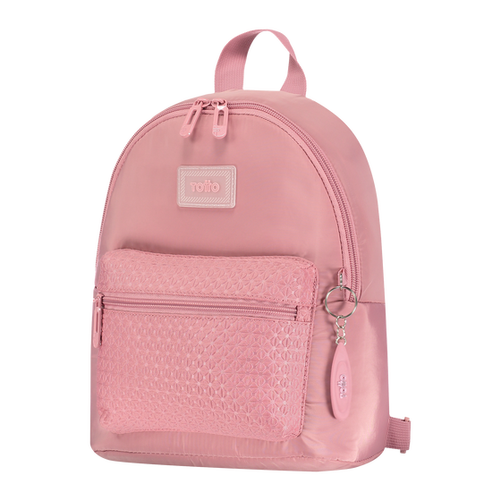 Mochila de mujer color rosa - Baltra image number 2
