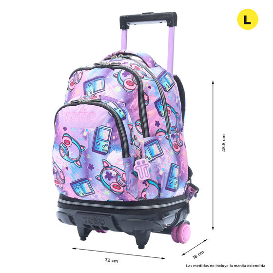 Mochila Desmontable Tiza - Meowsical image number 2