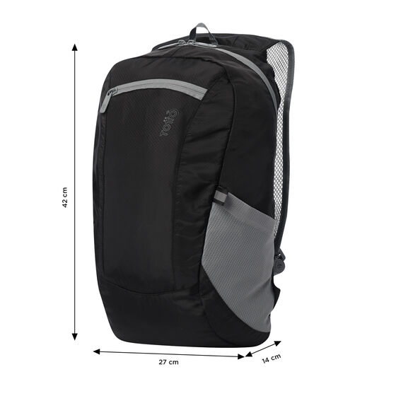 Mochila Plegable Troker 15 - Negro image number 4