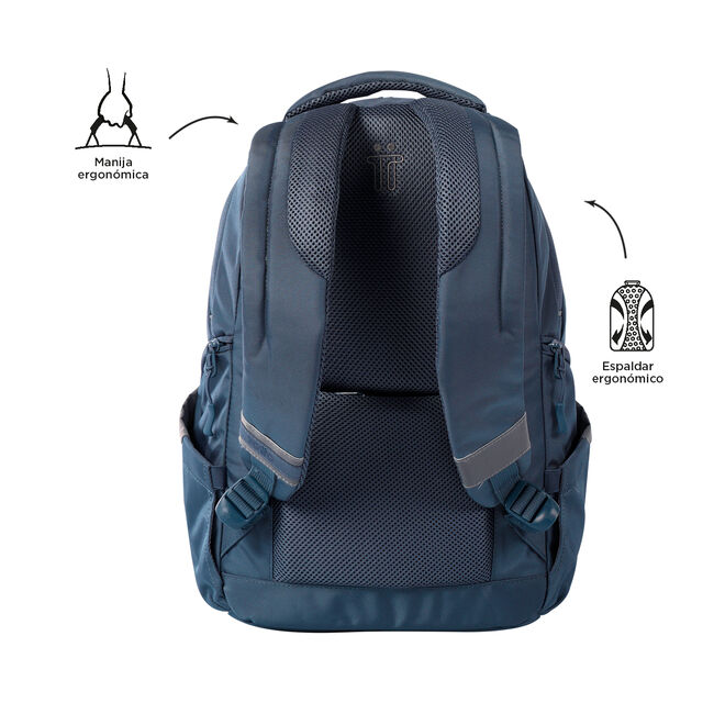 Mochila casual eco-friendly Folkstone Gray - Eufrates image number null