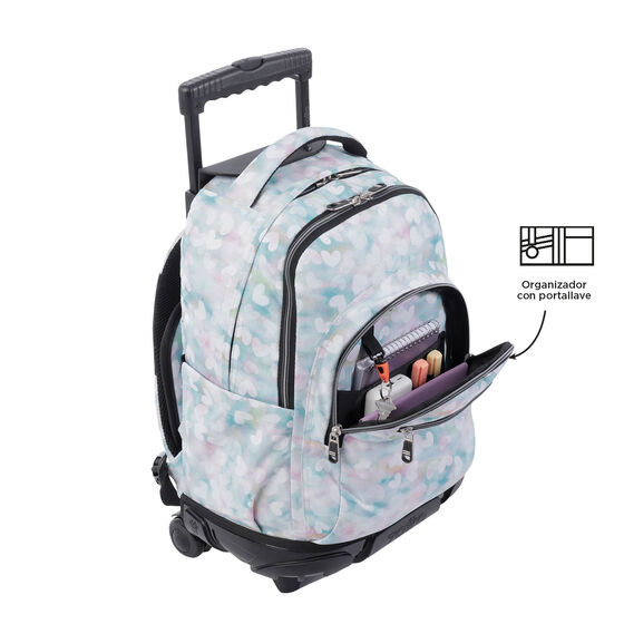 Mochila Renglones - Corazones pastel image number 5
