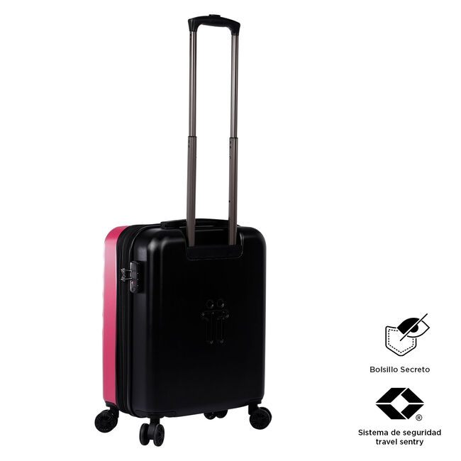Maleta rígida expandible de cabina Deco Rose - Bazy + image number null