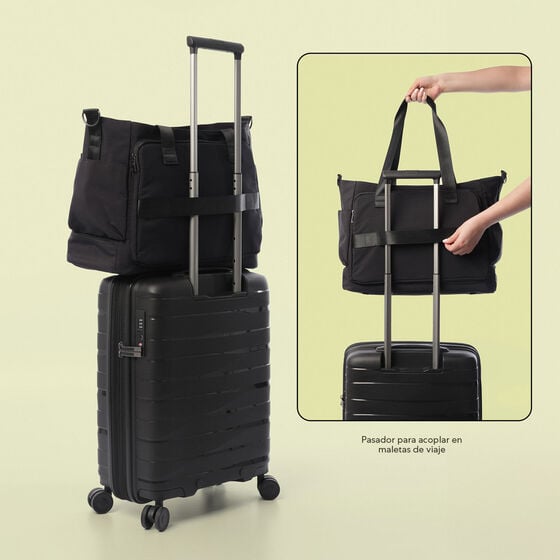 Bolso Maxi Tote - Negro image number 4