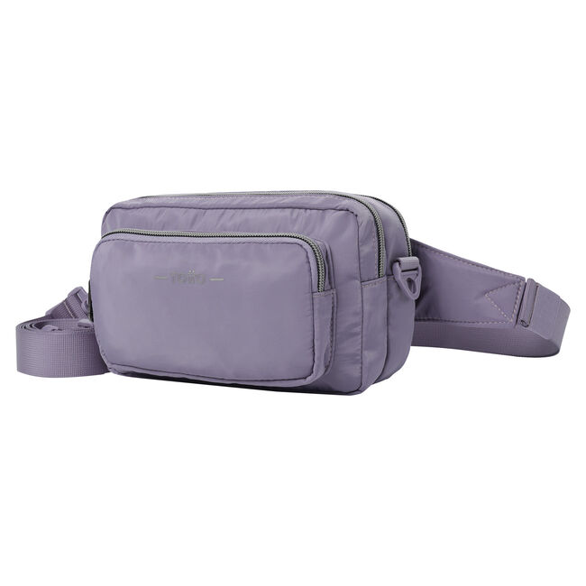 Bolso-riñonera 2 en 1 color morado - Funty image number null