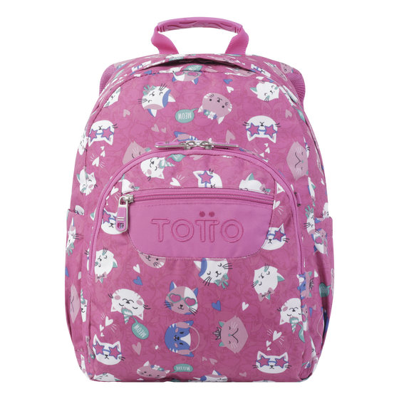 Mochila Gommas - Rosa fiesta gatitos image number 1