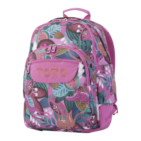 Mochila Crayoles - Tropical jaguar image number 2