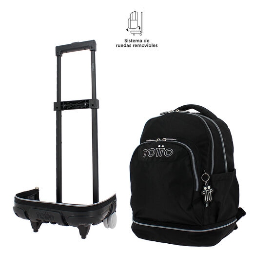 Mochila Desmontable Tiza - Negro image number 4