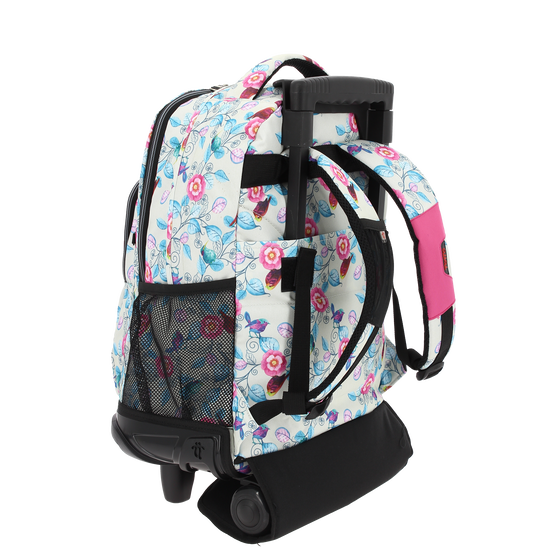 Mochila escolar con ruedas Renglones - 3SG image number 6