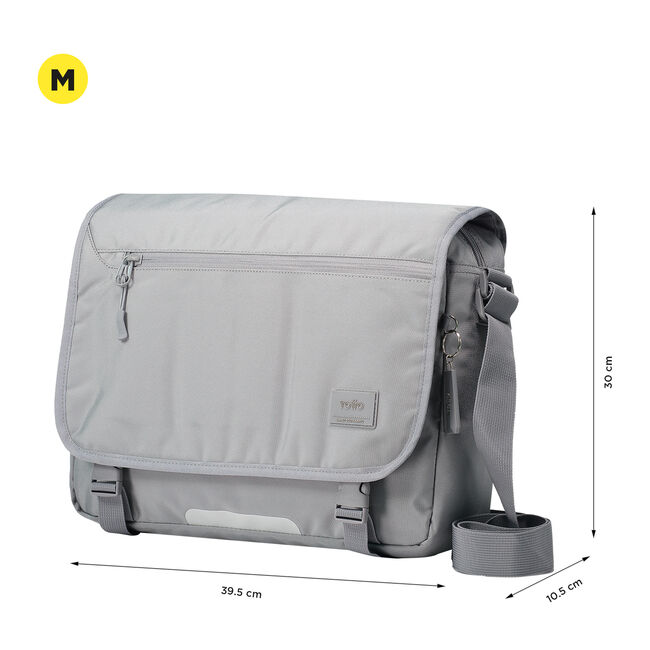 Bandolera Eco-Friendly color gris - Caspio image number null