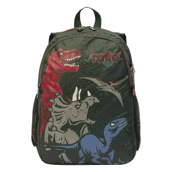 Mochila escolar mediana - T-Rex image number 1