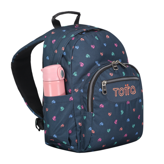 Mochila Gommas - Estampado corazones image number 4