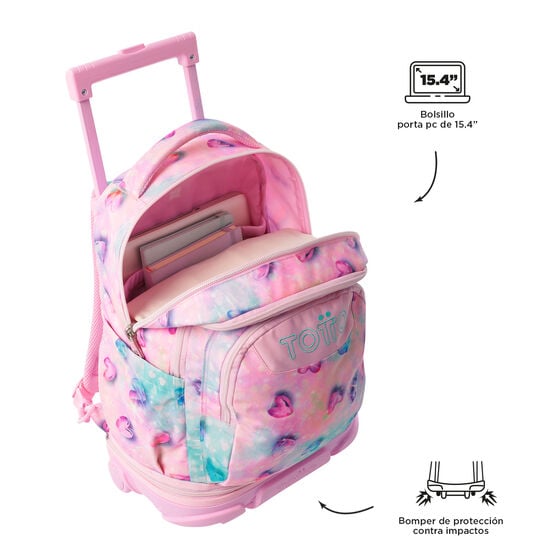 Mochila desmontable Tiza Glitter - Shiny Heart image number 7