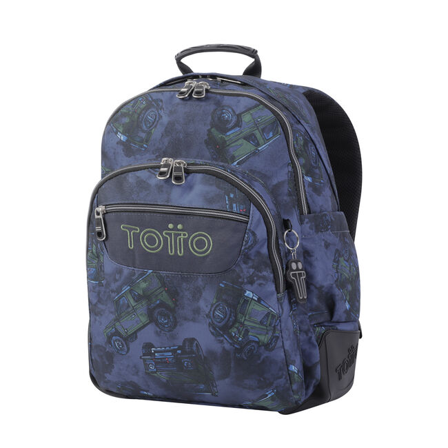 Mochila escolar estampado todoterreno - Crayoles image number null