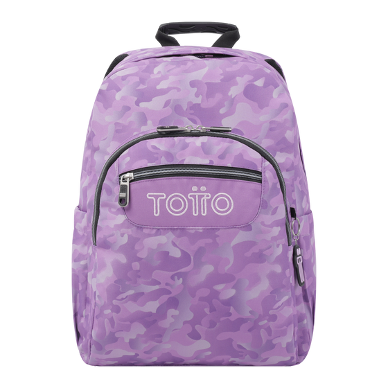 Mochila totto camuflaje outlet