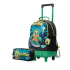 Pack Escolar Alien Cosmic X2 | Mochila de ruedas + Estuche image number 1