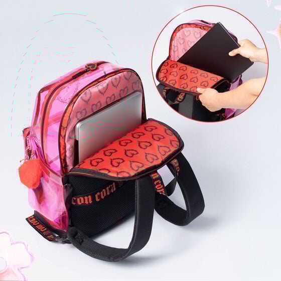 Mochila Transparente Edici&oacute;n Especial Sigue Tu Cora image number 6