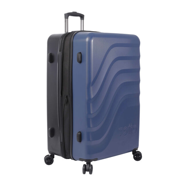 Maleta trolley grande color azul oscuro - Bazy + image number null