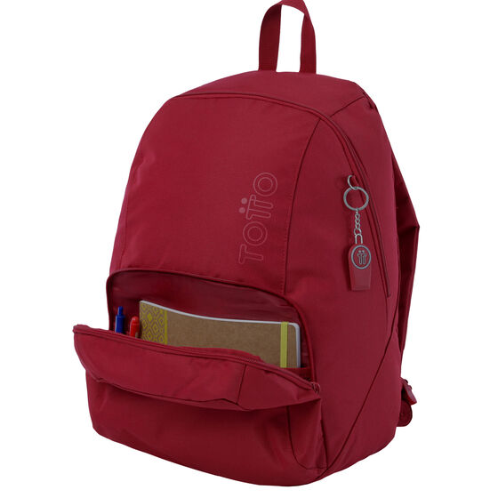 Mochila juvenil color rojo - Ometto image number 6