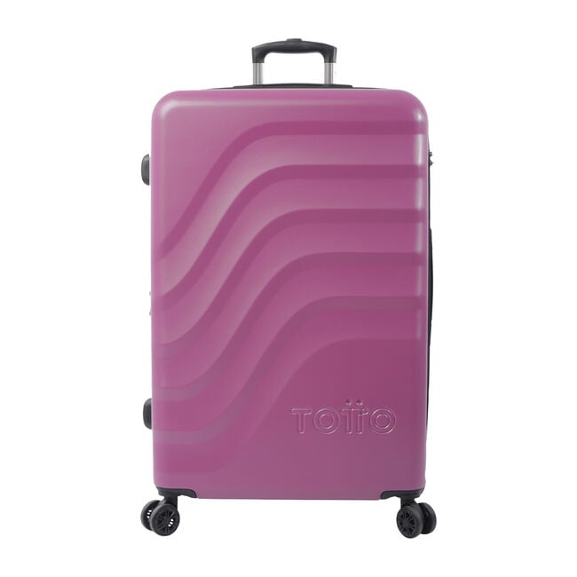 Maleta trolley grande color rosa - Bazy + image number null
