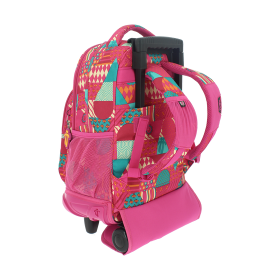 Mochila escolar con ruedas Renglones - 1IE image number 6