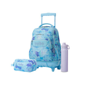 Pack Escolar Polar X3 | Mochila de ruedas + 2 accesorios