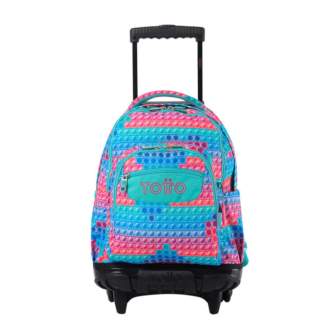 Mochila escolar con ruedas Pupit - Renglones