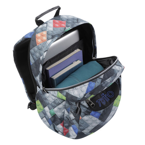 Mochila Acuarela - Bloques image number 7