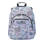 Mochila Gommas - Rainbow party image number 1