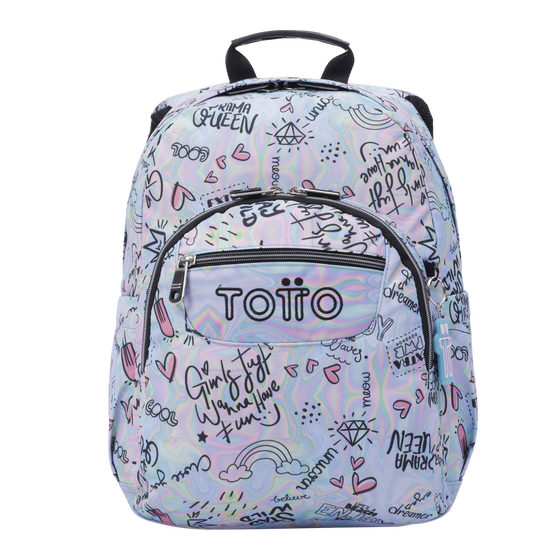 Mochila Gommas - Rainbow party image number 1