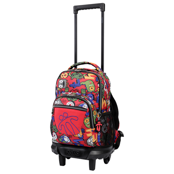 Mochila escolar pequeña ruedas Resma - 4RY image number 2