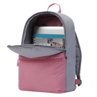 Mochila urbana color gris y rosa - Dragonar image number 5