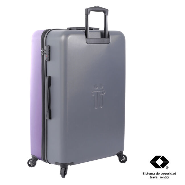 Maleta trolley grande color morado - Bazy image number null