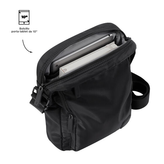 Bolso bandolera Bayonne - Negro image number 6