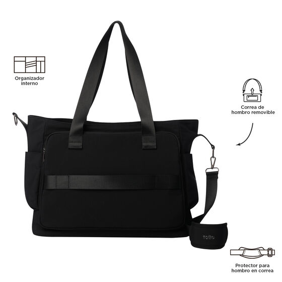 Bolso Duffle Sahara - Negro image number 4