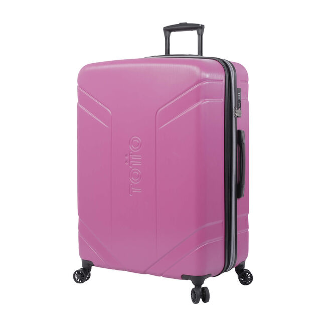 Maleta trolley grande color rosa - Yakana image number null