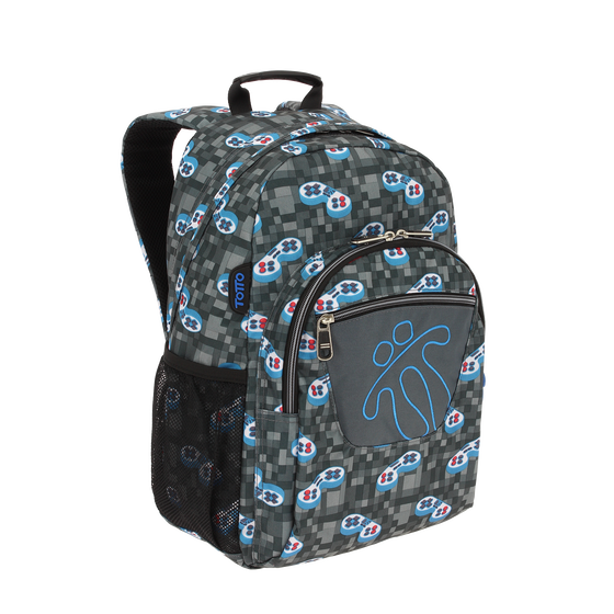 Mochila escolar adaptable a carro Acuareles - 8G2 image number 2